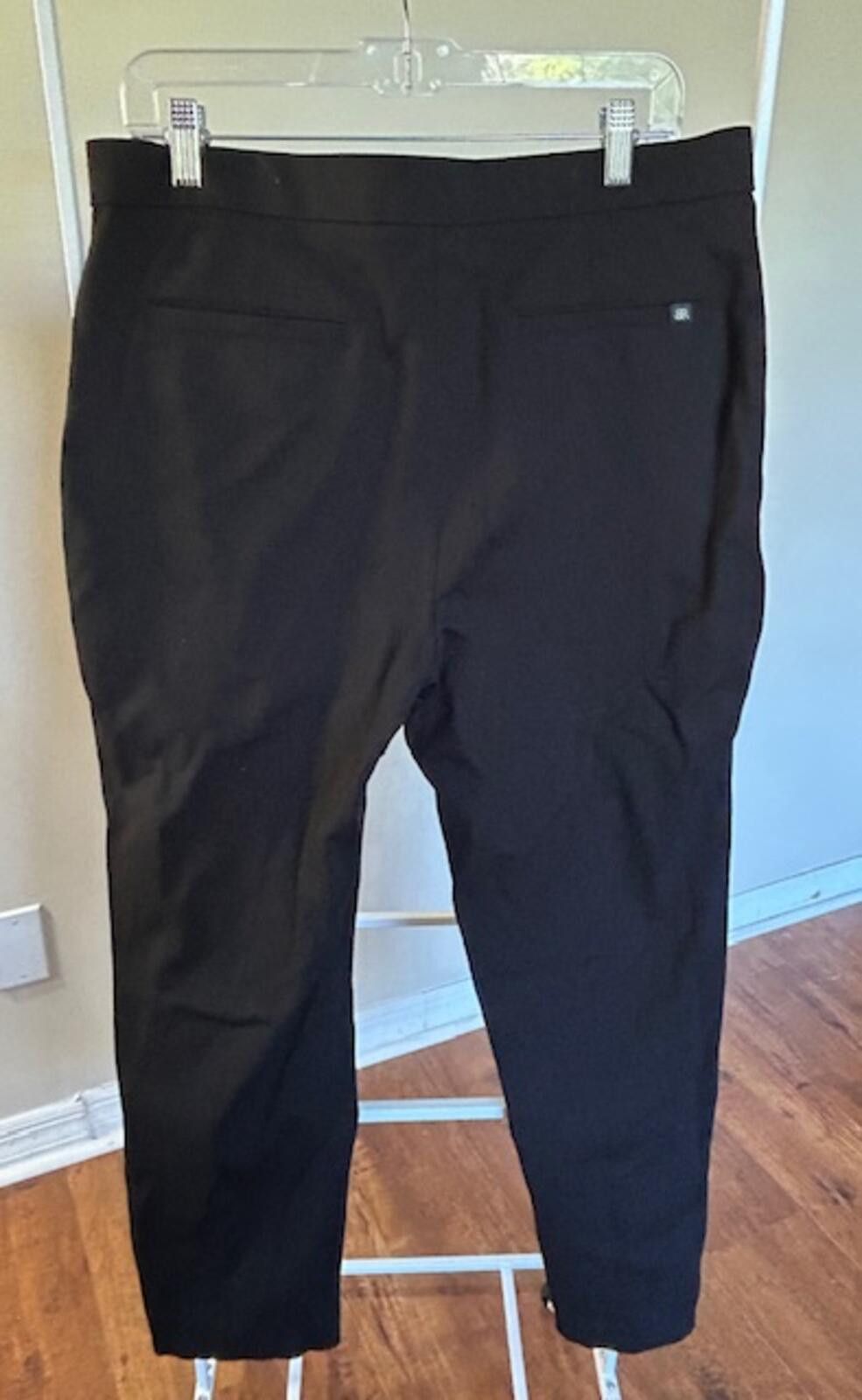 Banana Republic Banana Republic Women's Black Dress Pants Size 14 Size US 34 / EU 50 - 2 Thumbnail