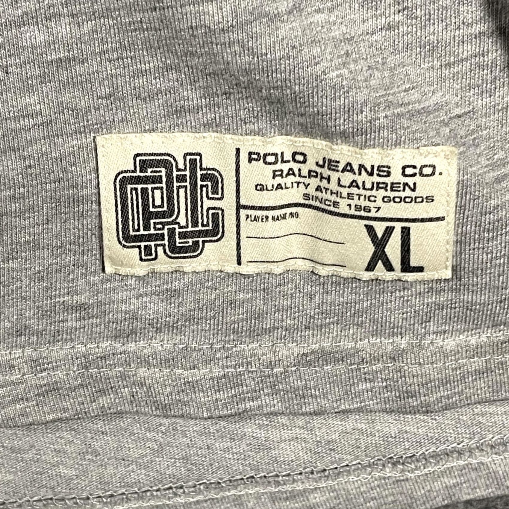 Polo Ralph Lauren Polo Ralph Lauren Shirt Mens XL Gray P.R.L. Polo Jeans RL-67 Athletic V-Neck Tee Size US XL / EU 56 / 4 - 5 Thumbnail