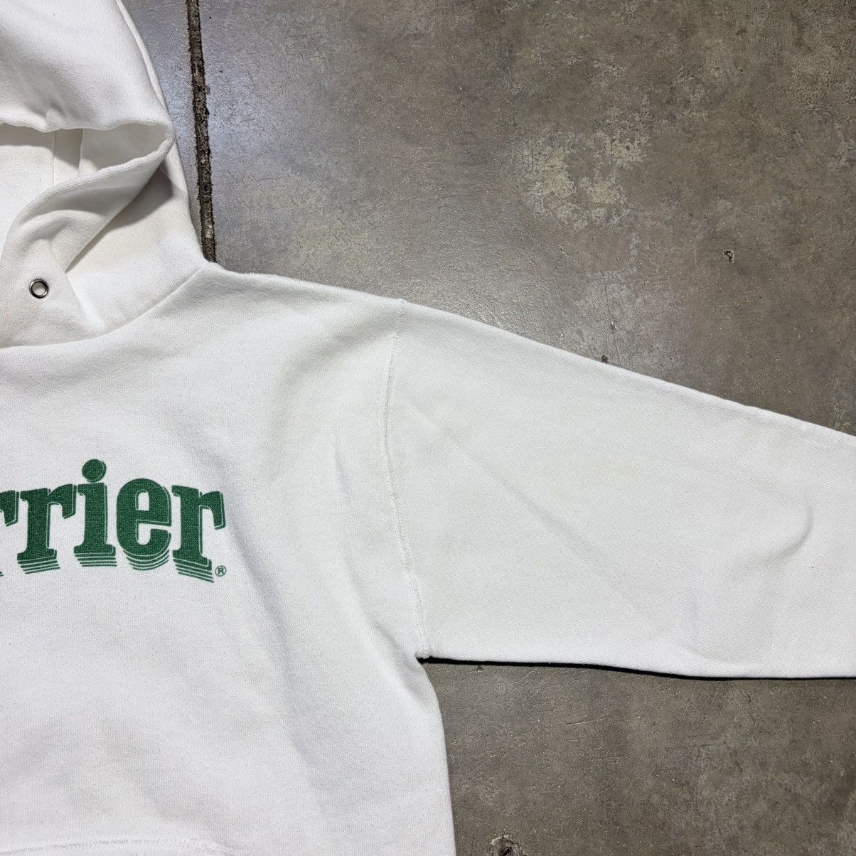 Vintage Vintage 80s Hoodie Sweatshirt Perrier Water Promo French USA Size US M / EU 48-50 / 2 - 12 Thumbnail