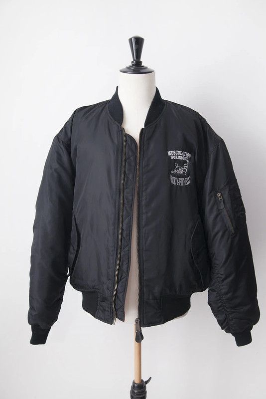 OLDPARK MA-1 オールドパークflight jacket XX OLD PARK Japan Upcycled Patchwork Flight Jackets | Hypebeast