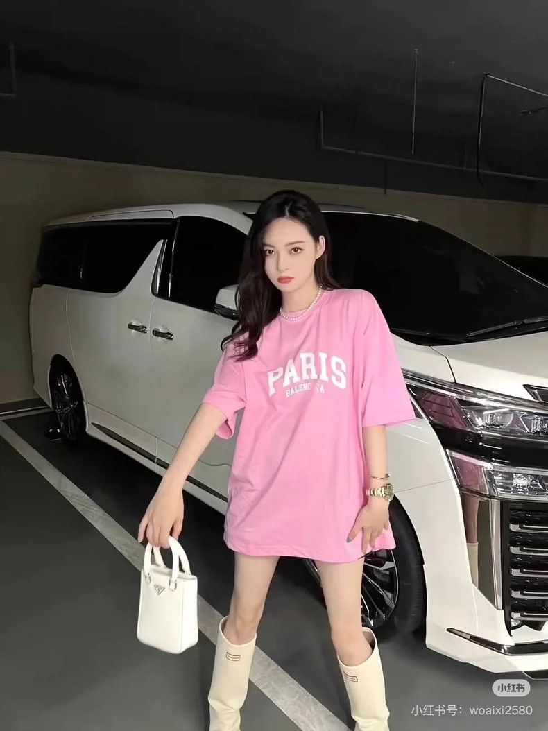 Balenciaga Balenciaga Pink short sleeve Size US XS / EU 42 / 0 - 6 Thumbnail