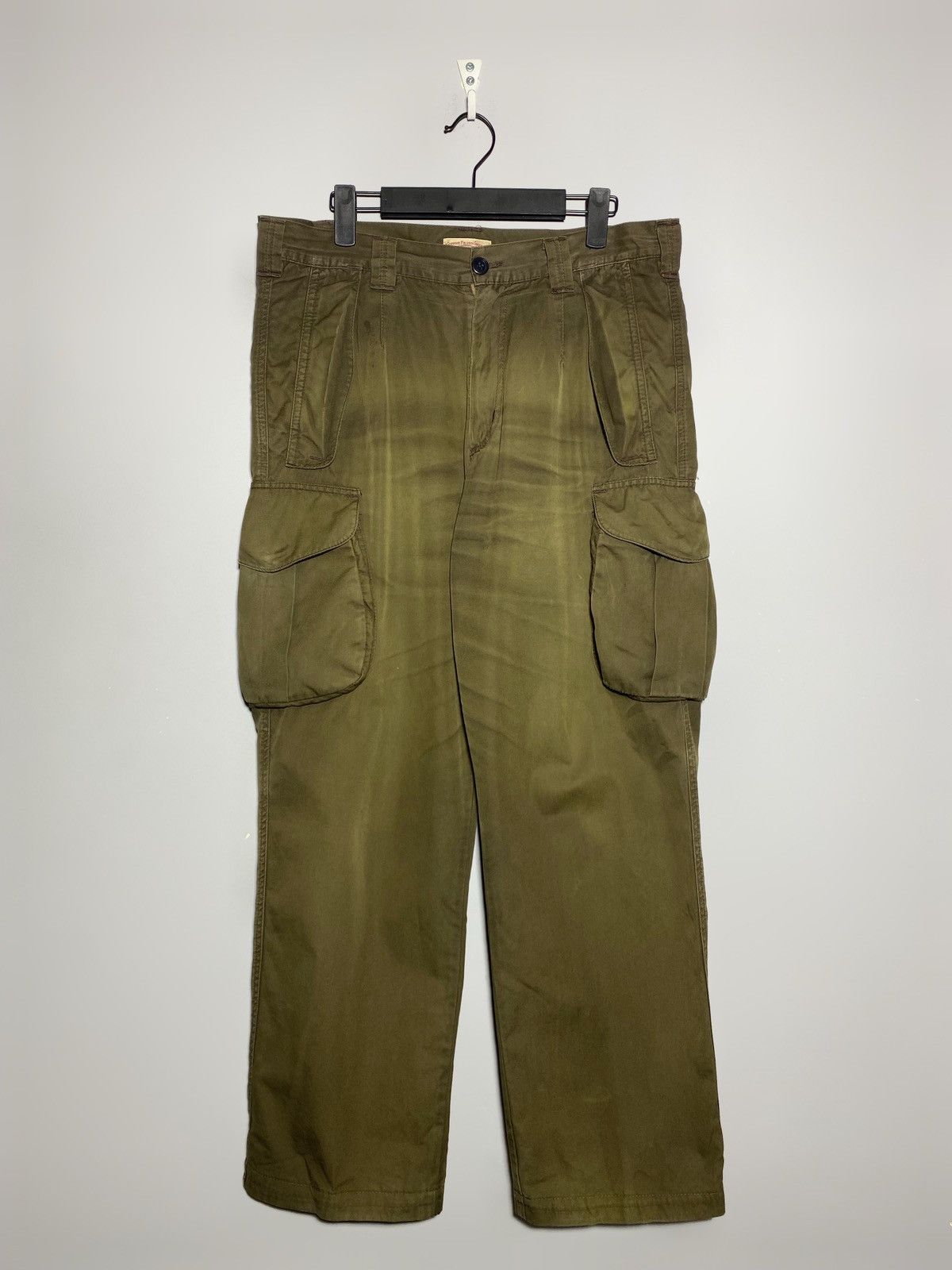 Filson Vintage Filson Military Army Cargo Distressed Pants Size US 34 / EU 50 - 1 Thumbnail