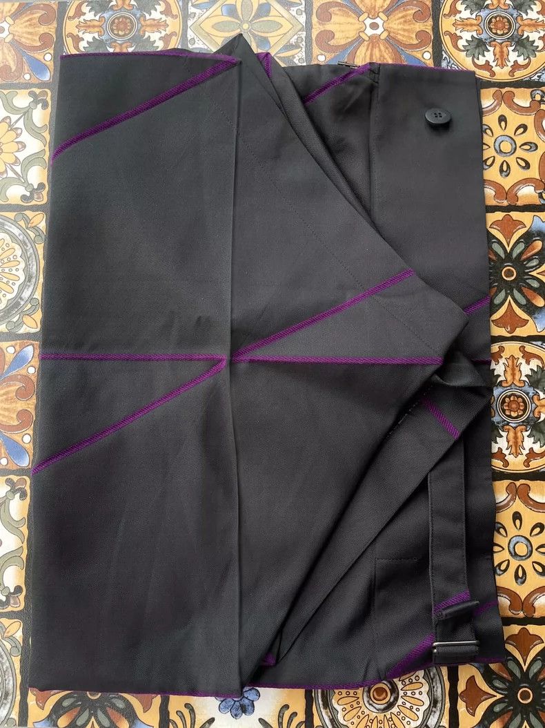 Issey Miyake Issey Miyake size:3 Black Space aurora skirt Size 32" / US 10 / IT 46 - 6 Thumbnail