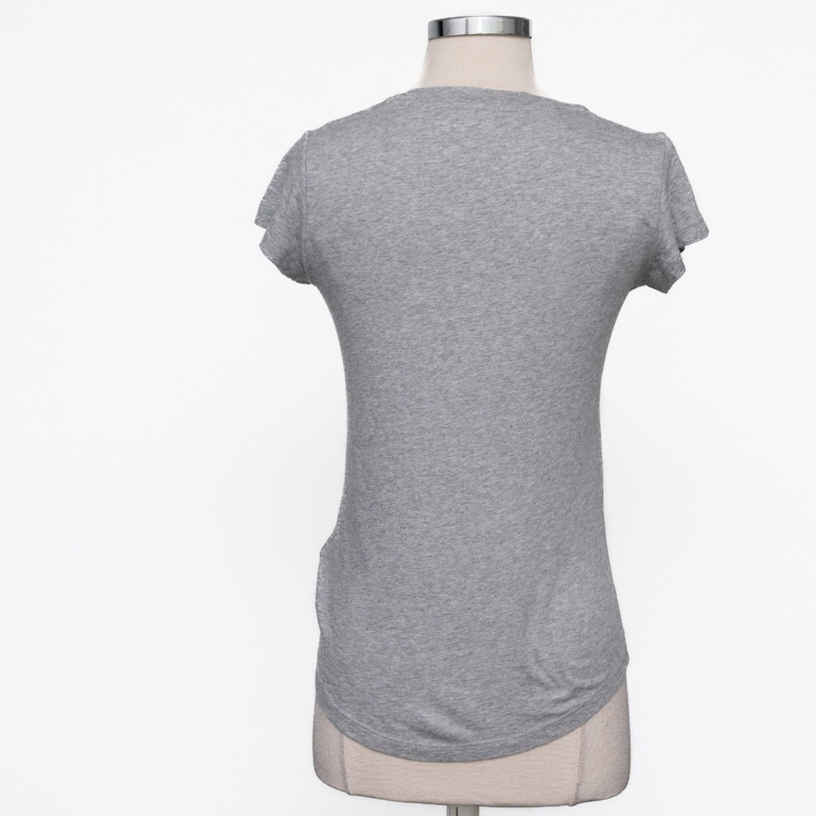 Zadig & Voltaire Zadig & Voltaire - New! Skull Cotton & Modal T-shirt - Navy Size XS / US 0-2 / IT 36-38 - 3 Thumbnail