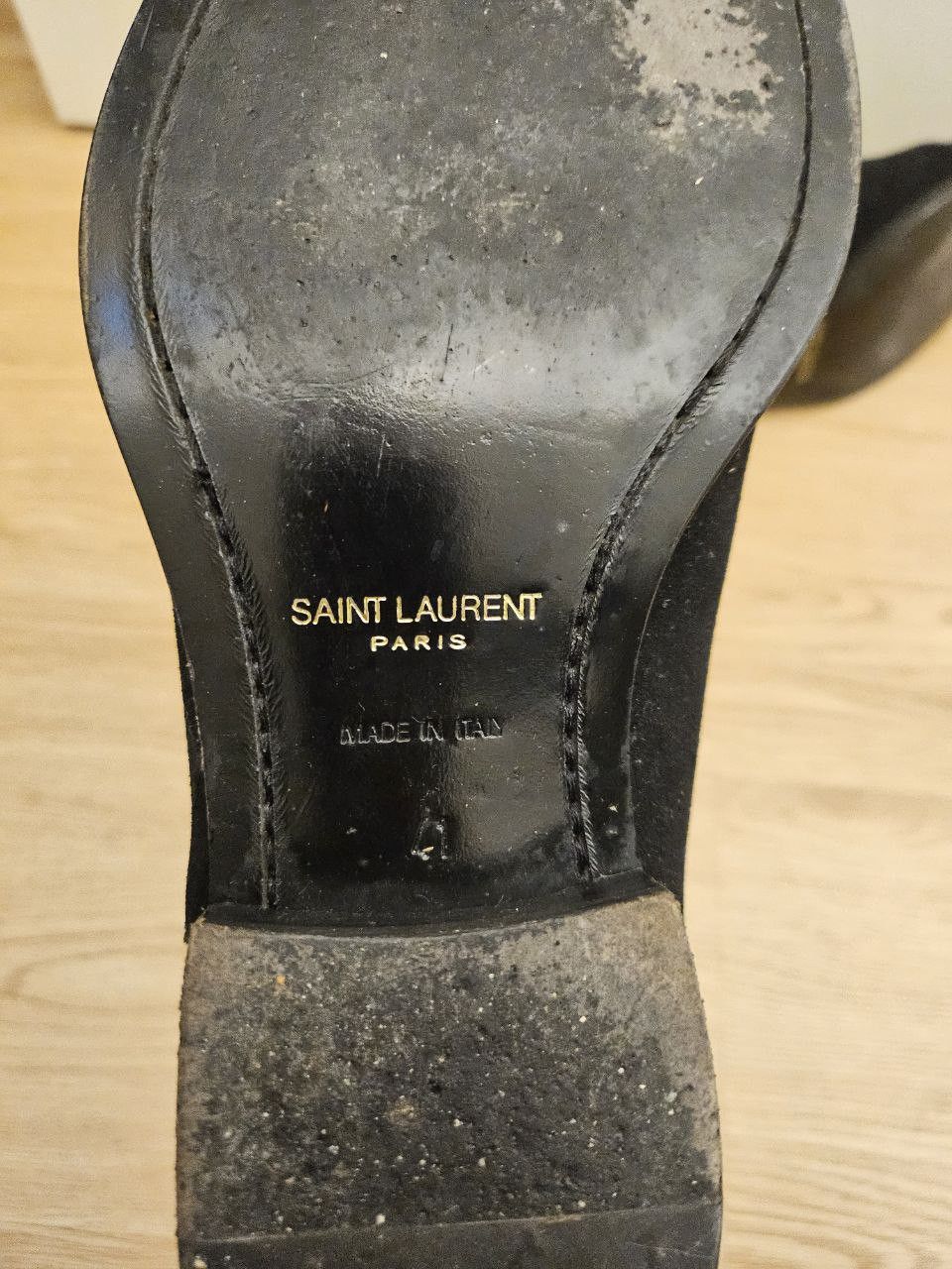 Saint Laurent Paris Wyatt 30 Suede Chelsea Boots Size US 8 / EU 41 - 5 Thumbnail