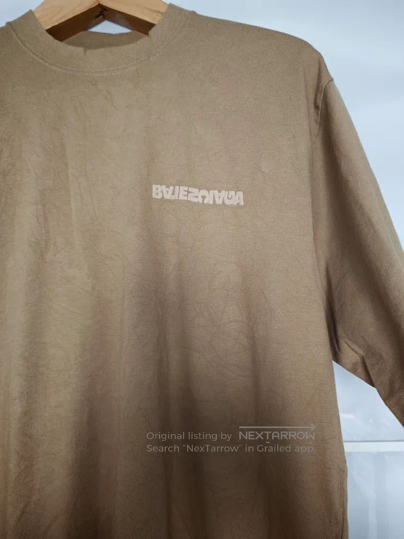 Balenciaga Balenciaga Reversed Logo Short Sleeve T-Shirt Size US M / EU 48-50 / 2 - 2 Thumbnail