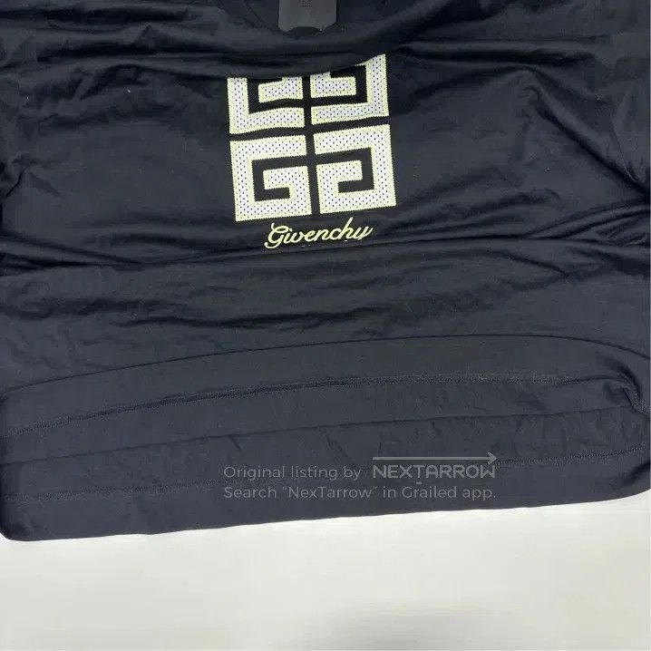 Givenchy Givenchy SS24 Logo Embroidered Men's Short-Sleeve T-Shirt. Size US XL / EU 56 / 4 - 7 Thumbnail