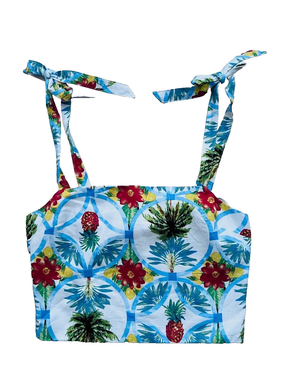Rachel Zoe Rachel Zoe Los Angeles Floral Linen Blend Tank ( S ) Size S / US 4 / IT 40 - 1 Thumbnail