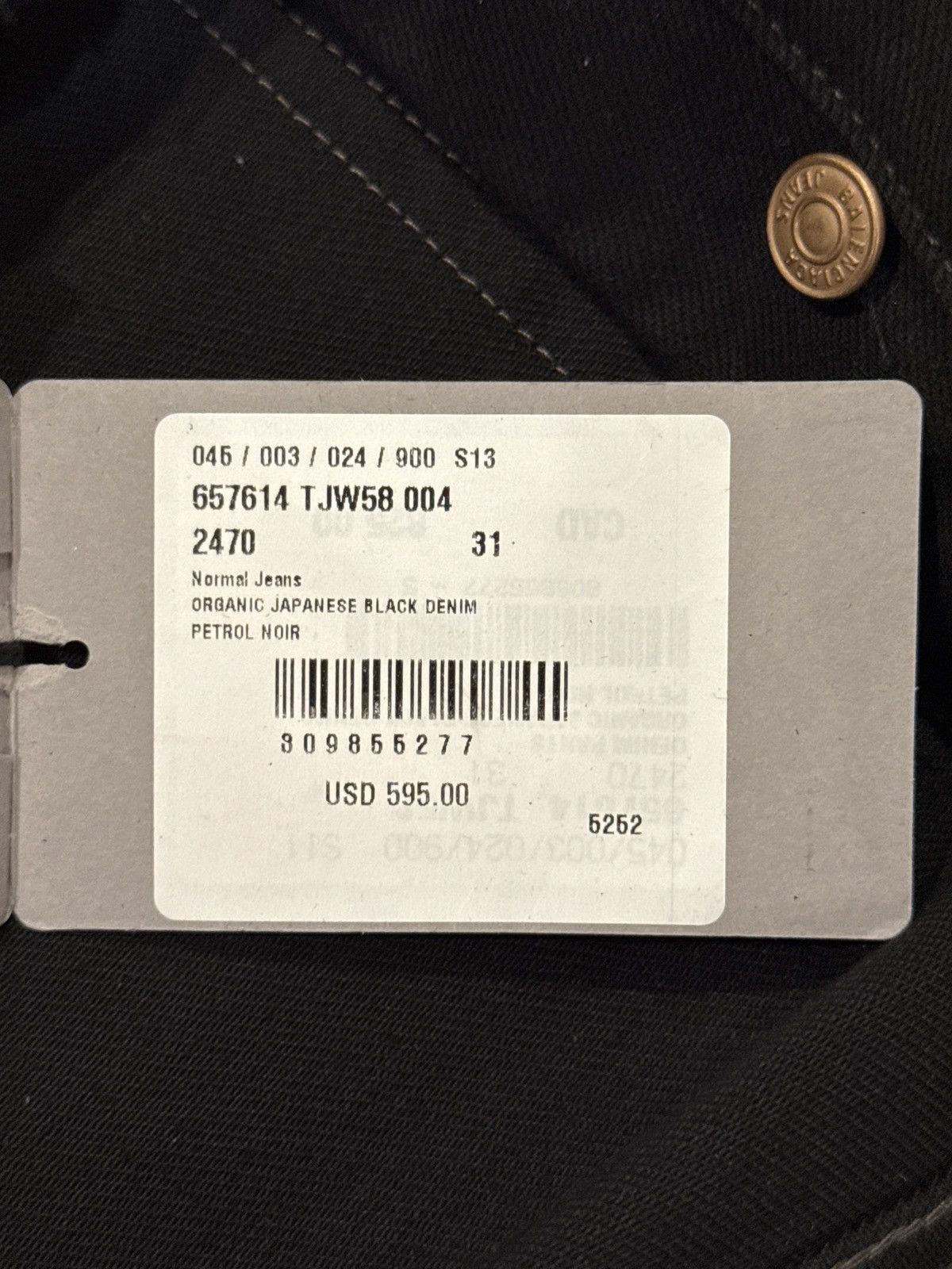 Balenciaga Balenciaga Japanese Denim Size US 31 - 8 Thumbnail