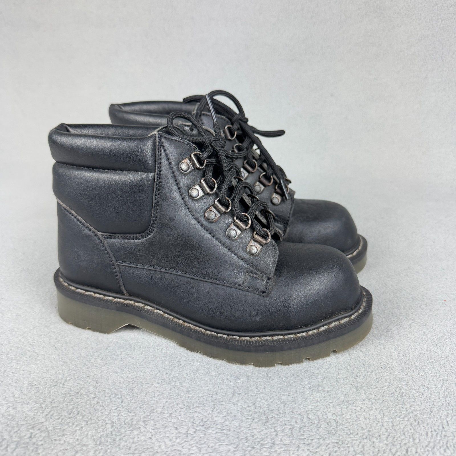 Solovair Solovair Vegan Vegetarian Shoes Steel Toe Boots UK 3 Size US 5 / IT 35 - 10 Thumbnail