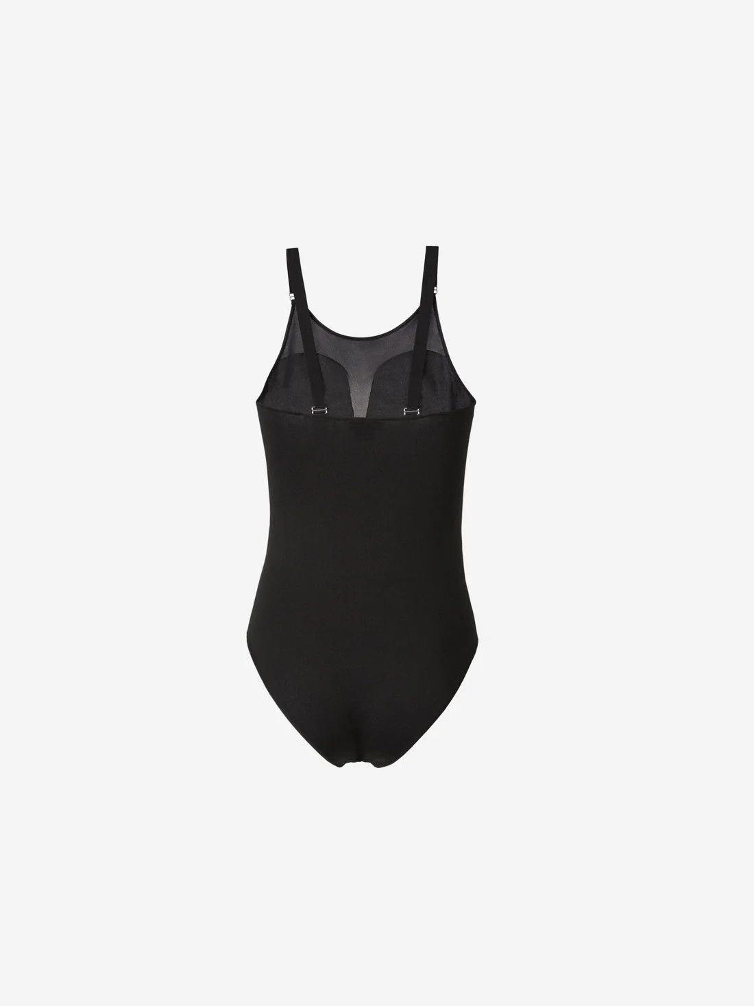 Alexander McQueen o1y0325 Lingerie Bodysuit in Black Size M / US 6-8 / IT 42-44 - 2 Thumbnail