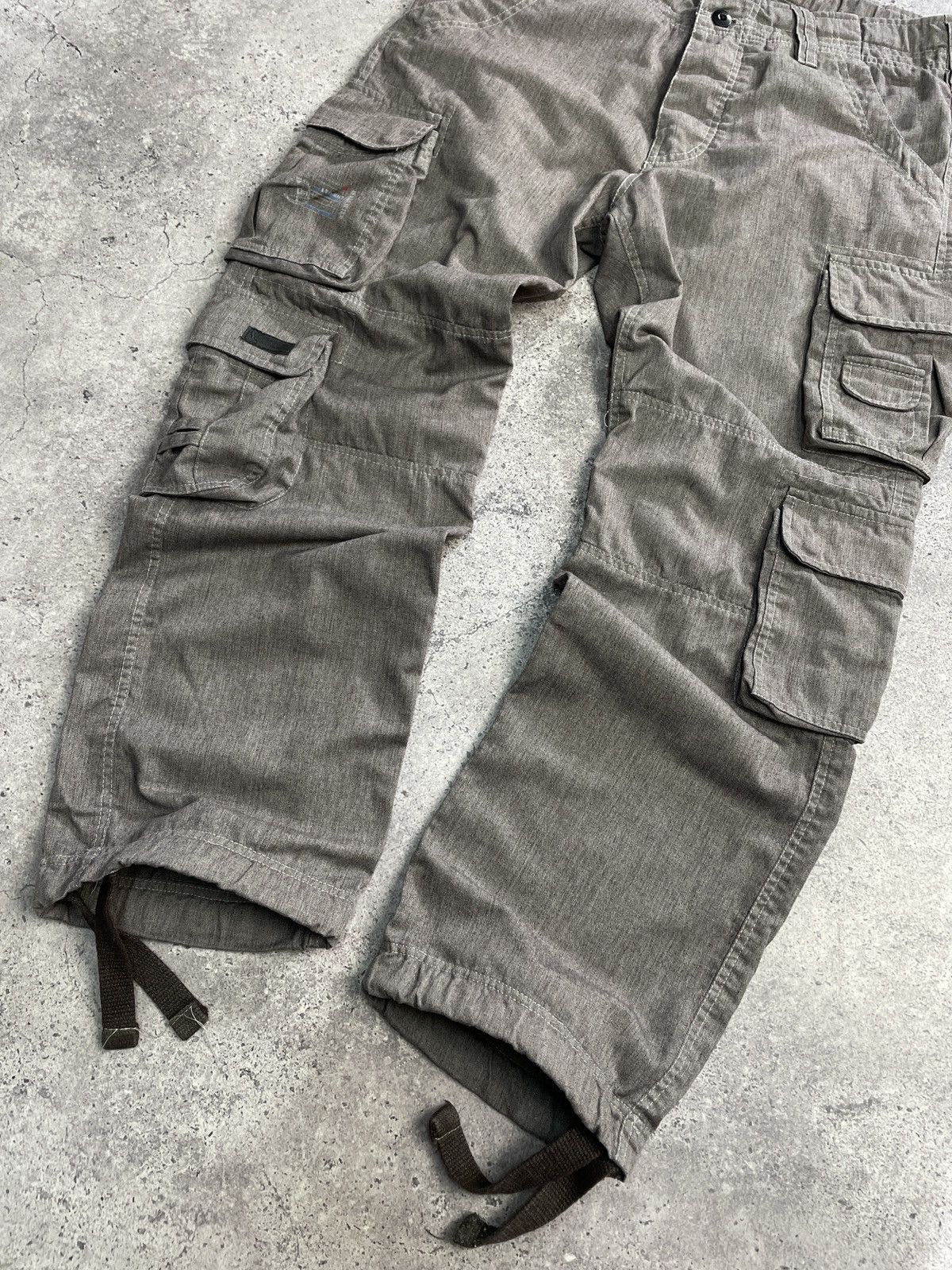 Vintage Vintage Junya Watanabe Balenciaga Style Bondage Cargo Pants Size US 34 / EU 50 - 3 Thumbnail