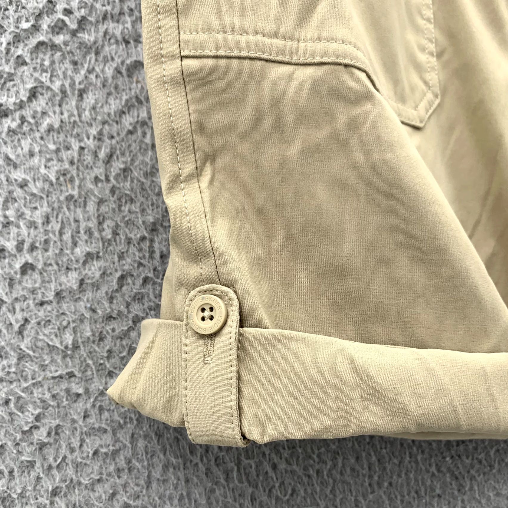Eddie Bauer Eddie Bauer Hiking Shorts Womens 6 Woven Performance Outdoor Camp Preppy Work Shirt Size 28" / US 6 / IT 42 - 2 Thumbnail