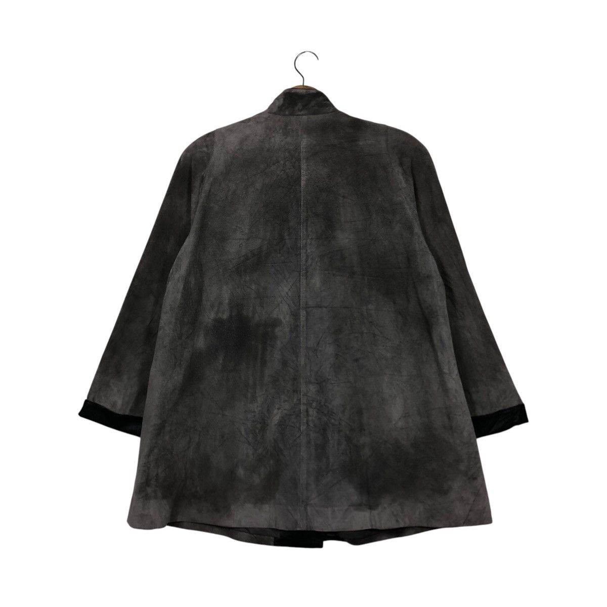 Japanese Brand Vintage Shearling Leather Jacket Unknown Brand Issey Miyake Size US M / EU 48-50 / 2 - 9 Thumbnail