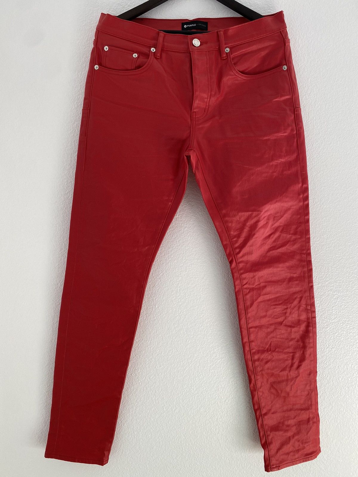 image of Purple Brand Pant’ in Red, Men's (Size 33)