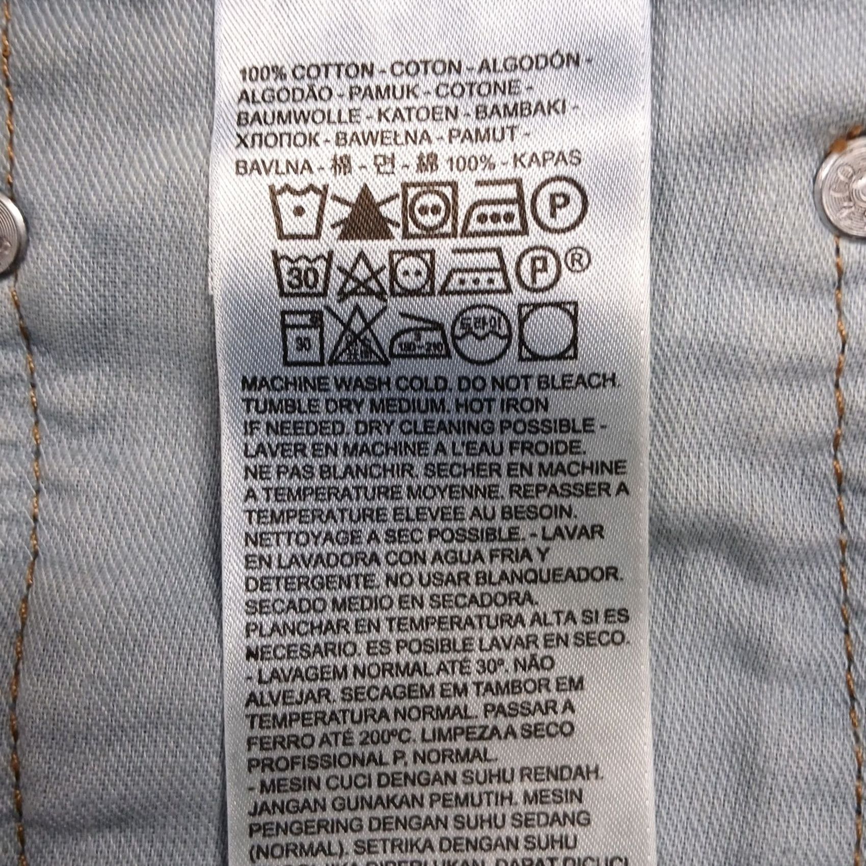 Levi's Levi's 550 Relaxed Fit Jeans Mens 50x32 Big & Tall Denim EUC Blue Medium Wash 5-Pocket Size US 34 / EU 50 - 6 Thumbnail