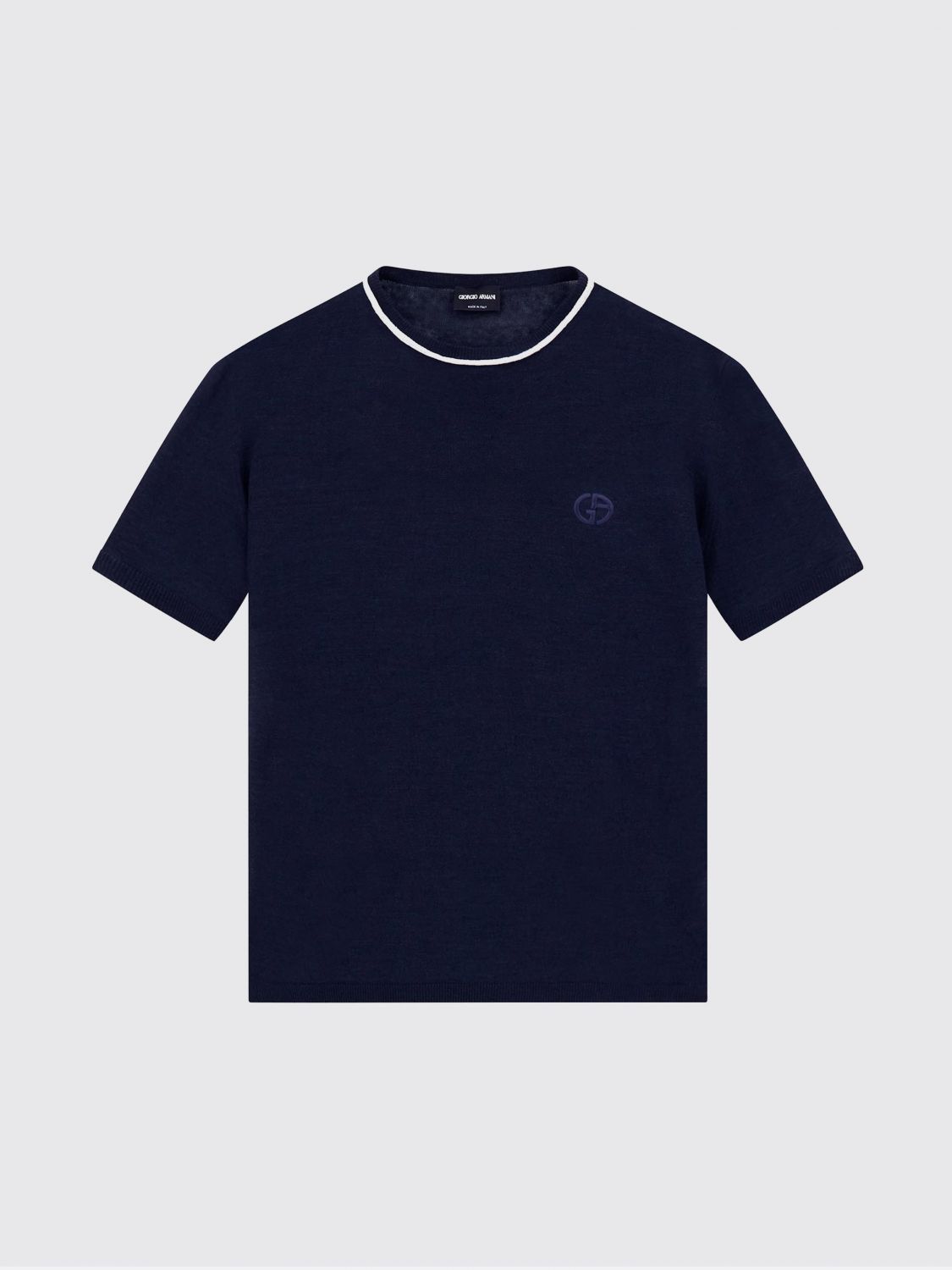 Giorgio Armani Giorgio Armani Sweater Men Navy Size US L / EU 52-54 / 3 - 1 Thumbnail