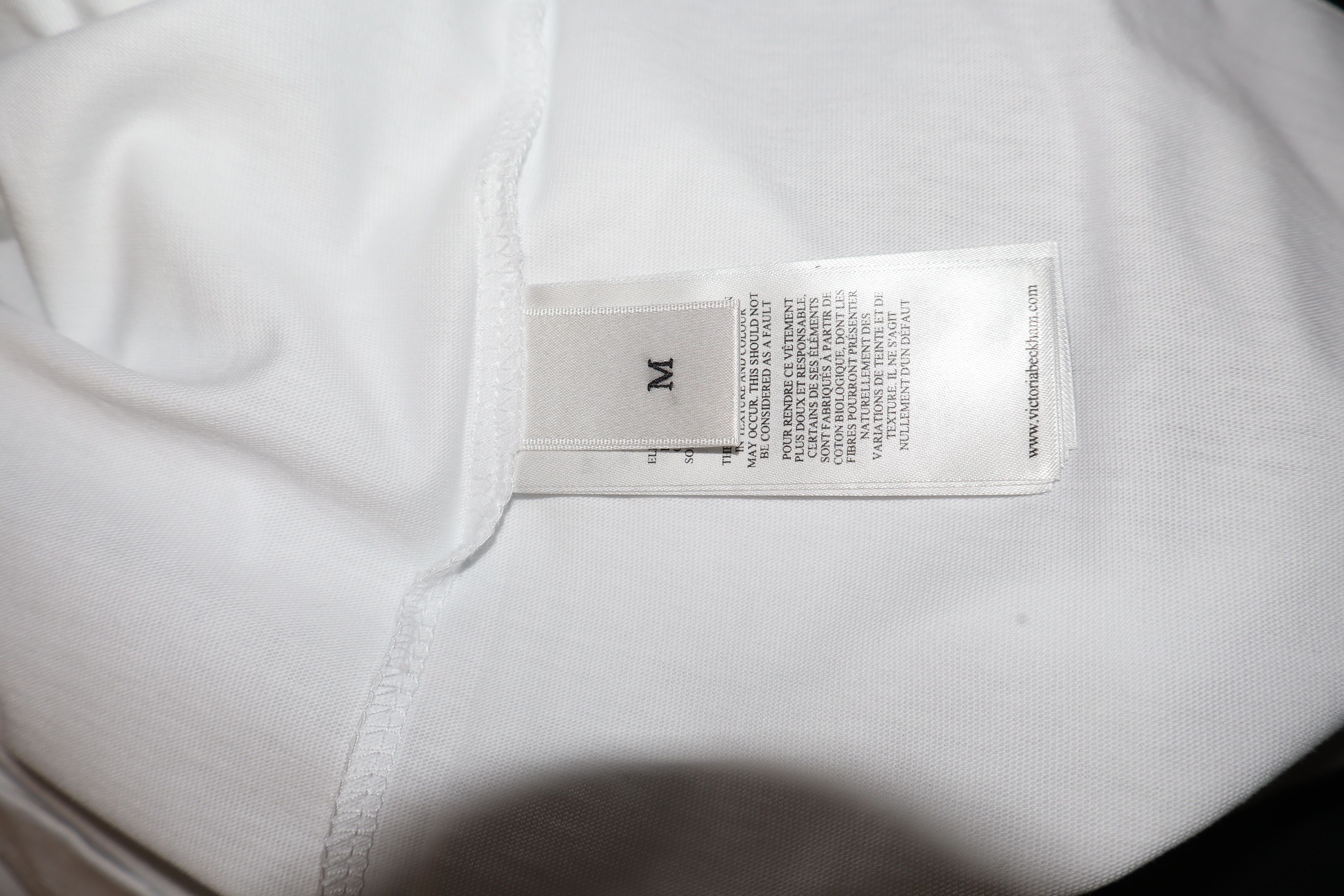Victoria Beckham Logo collar print t-shirt Size M / US 6-8 / IT 42-44 - 9 Thumbnail