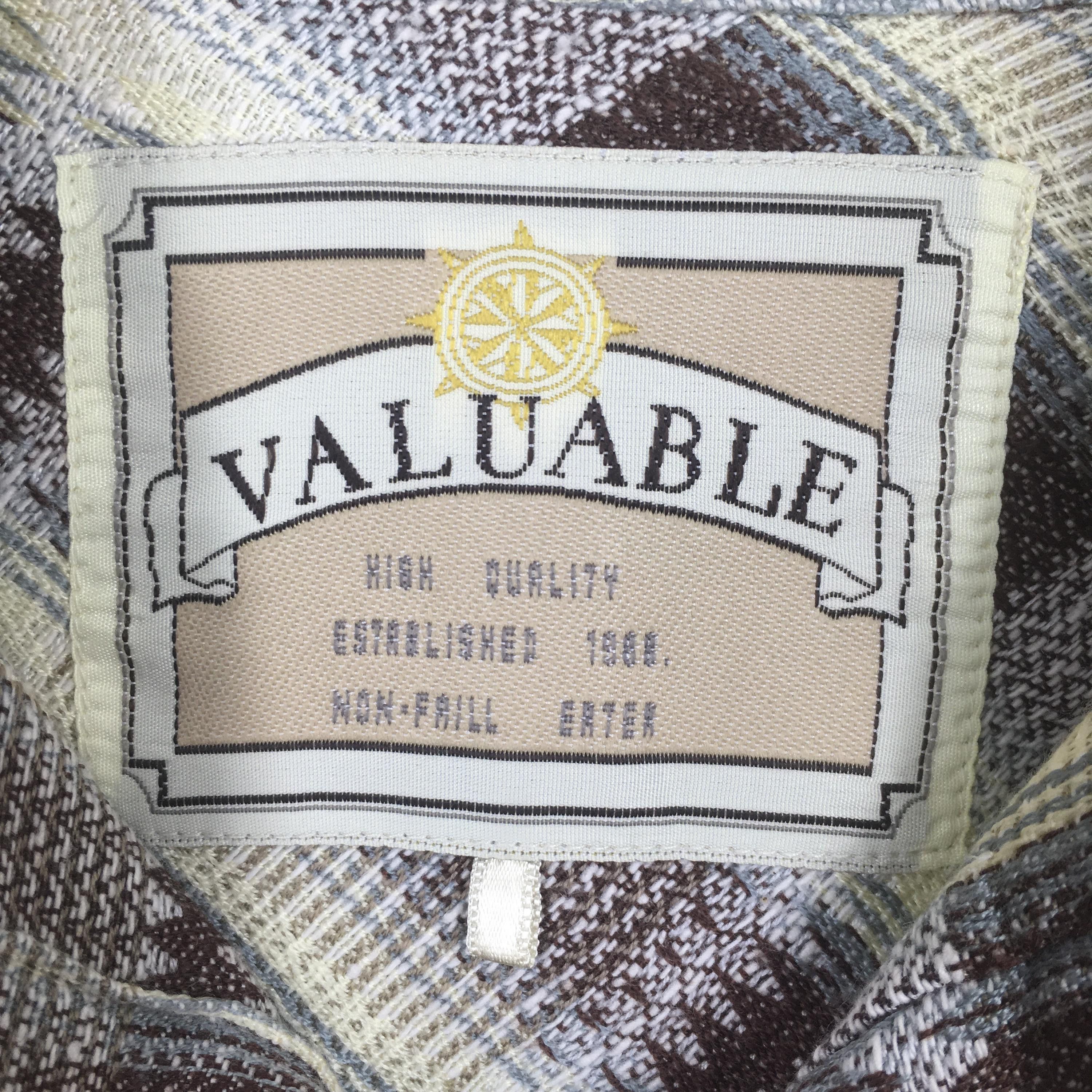 Flannel × Vintage Vintage 90's Tartan Aztec Pattern Flannel Shirt Medium Size US M / EU 48-50 / 2 - 5 Thumbnail