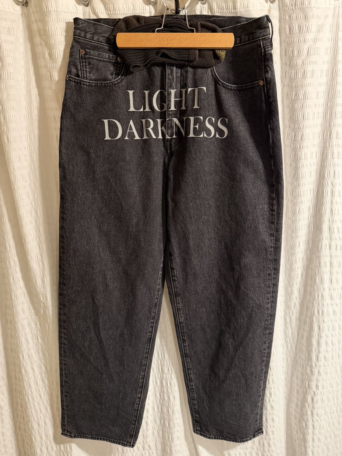 Light Darkness Baggy Jean