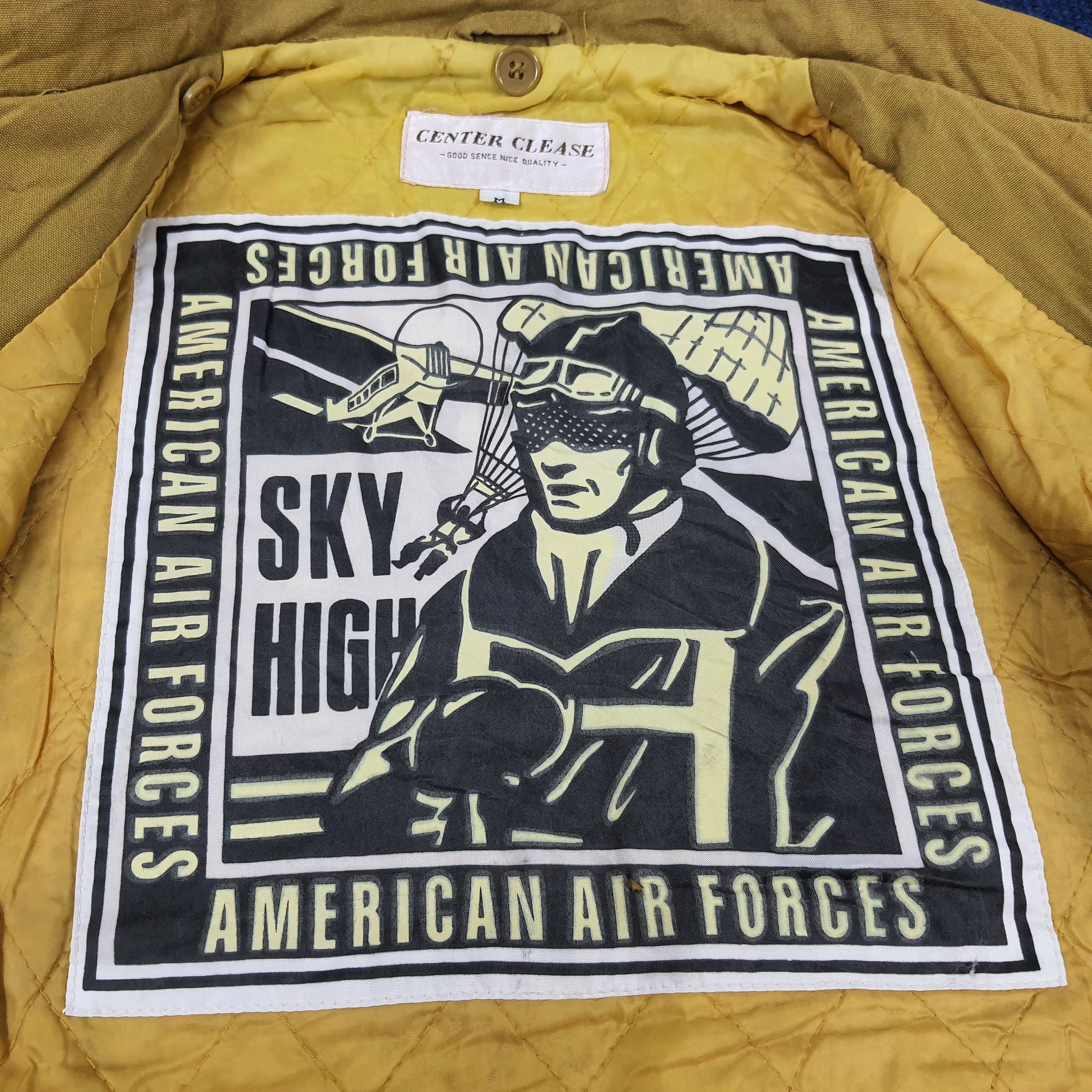 Vintage Vintage American Air Force Parachute Jumping Jacket C232N26 Size US L / EU 52-54 / 3 - 6 Thumbnail