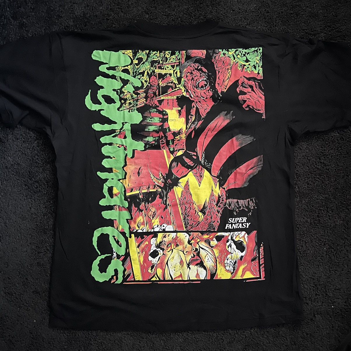 Vintage Vintage/Boot Freddy Krueger AOP Double-Sided Shirt Size US XL / EU 56 / 4 - 3 Thumbnail
