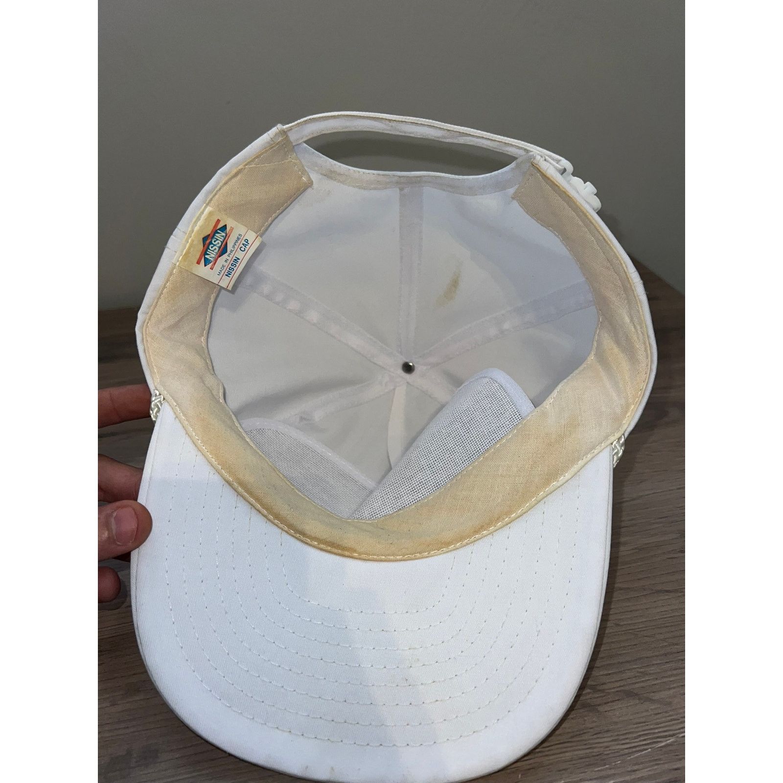Vintage 90s Loveland Show Sale Sculpture Invitational White Headwear Size ONE SIZE - 6 Thumbnail