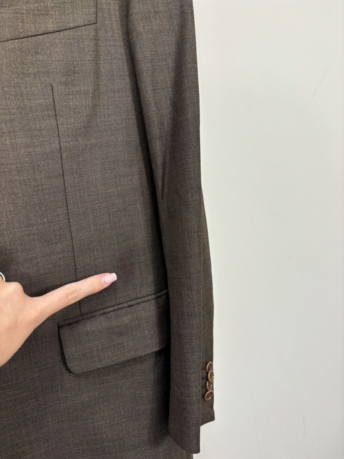 Davide Cenci Davide Cenci Vintage Men’s Italian Luxury Wool Blazer Jacket Size 46R - 22 Thumbnail