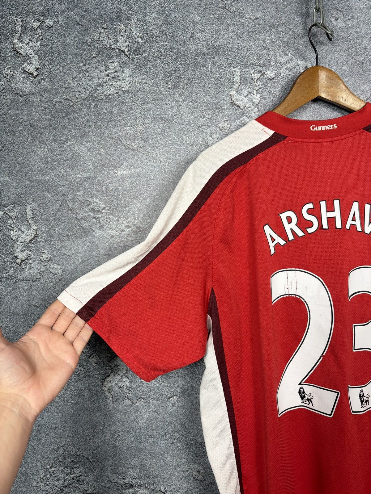 Nike Vintage 2008 Nike Arsenal #23 Arshavin Jersey T-shirt Size US XL / EU 56 / 4 - 20 Thumbnail