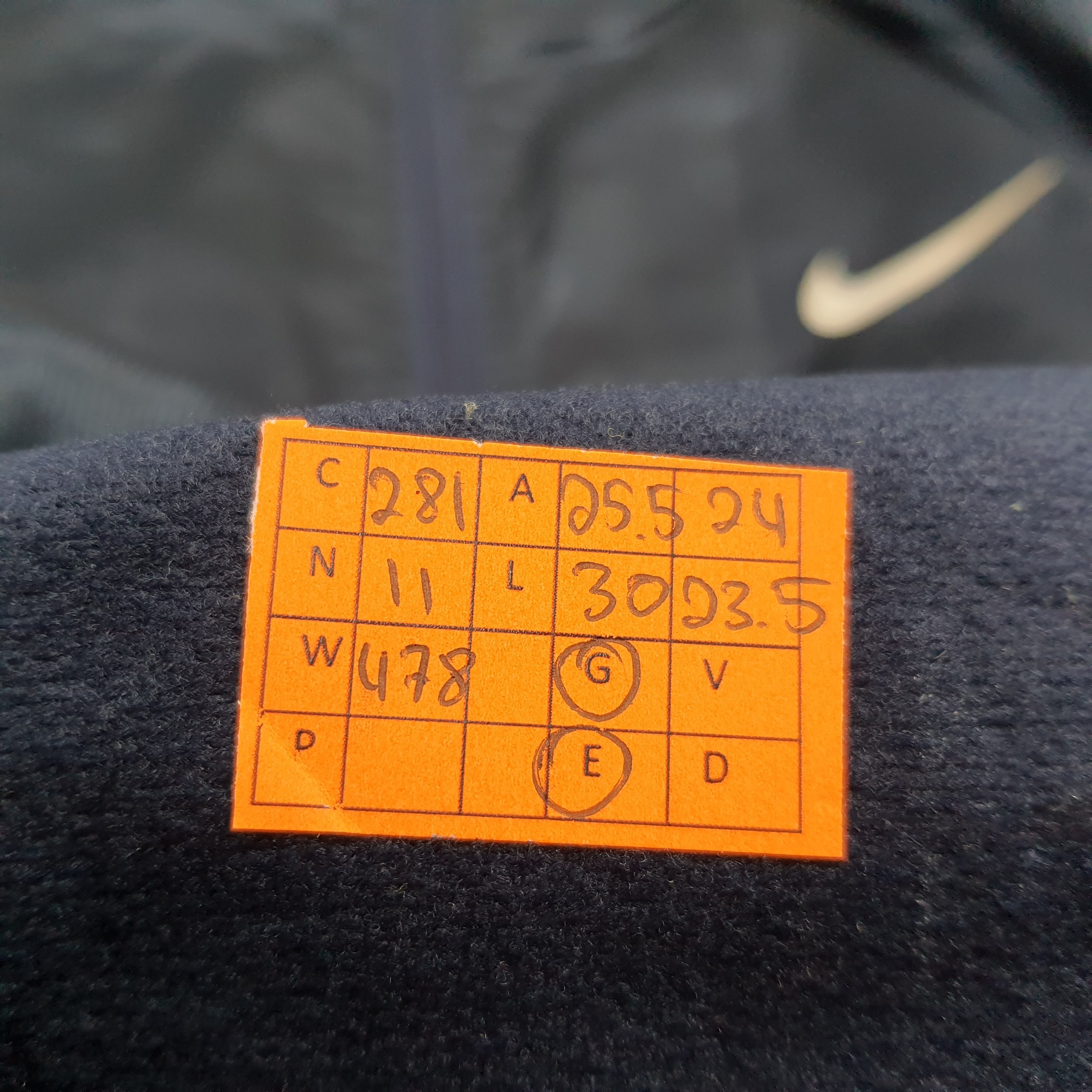 Nike Vintage Nike Sideline Gear Track Jacket C281N11 Size US XL / EU 56 / 4 - 11 Thumbnail