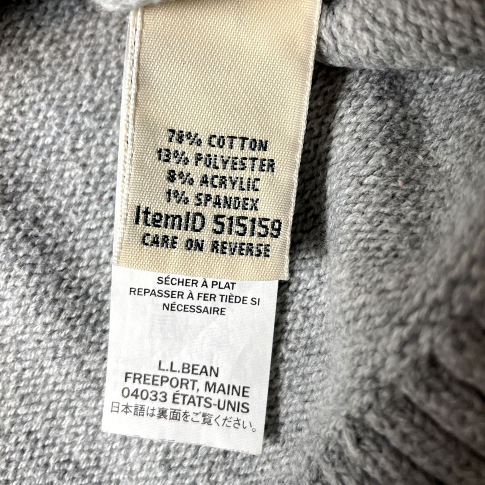 Vintage VINTAGE L.L. Bean Turtleneck Sweater Womens XS Reg Gray Textured Casual Cozy Warm Pullover Knit Sweatery? Size XS / US 0-2 / IT 36-38 - 7 Thumbnail