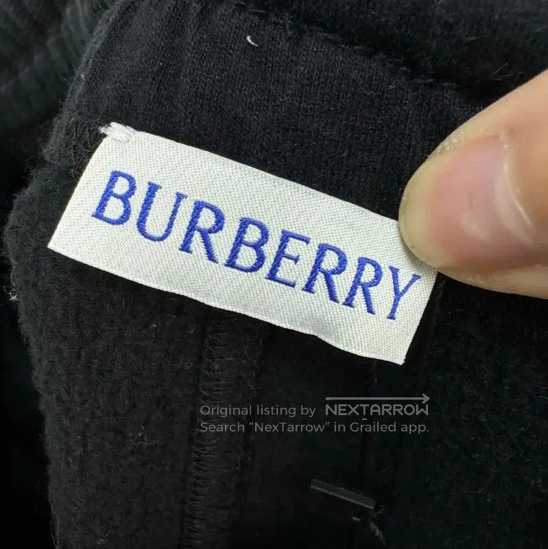 Burberry Burberry Black Logo Embroidered Casual Pants. Size 28" / US 6 / IT 42 - 5 Thumbnail