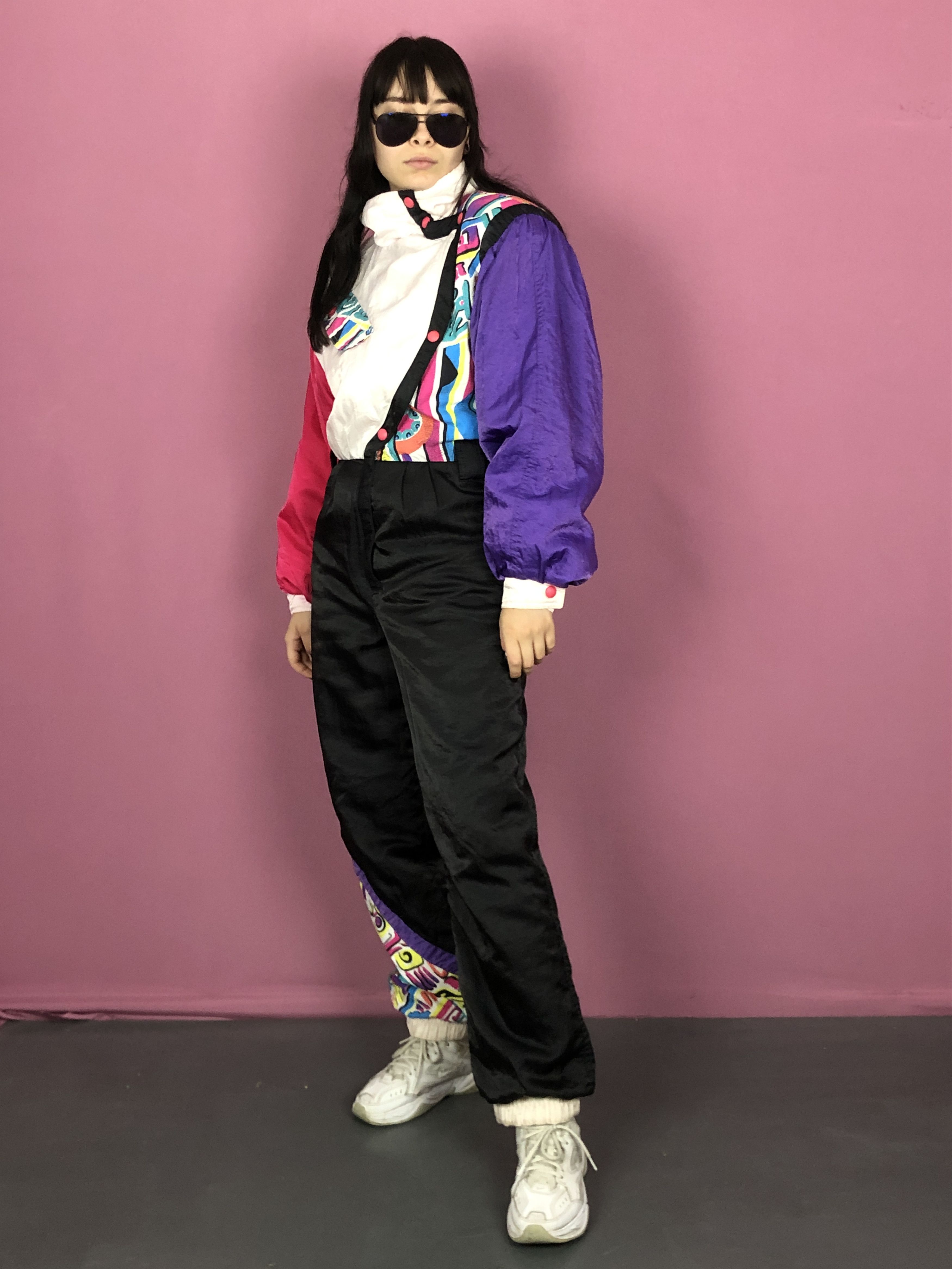 Vintage 90s Rodeo Vintage Women's One Piece Ski Suit - 38 Size S / US 4 / IT 40 - 2 Thumbnail