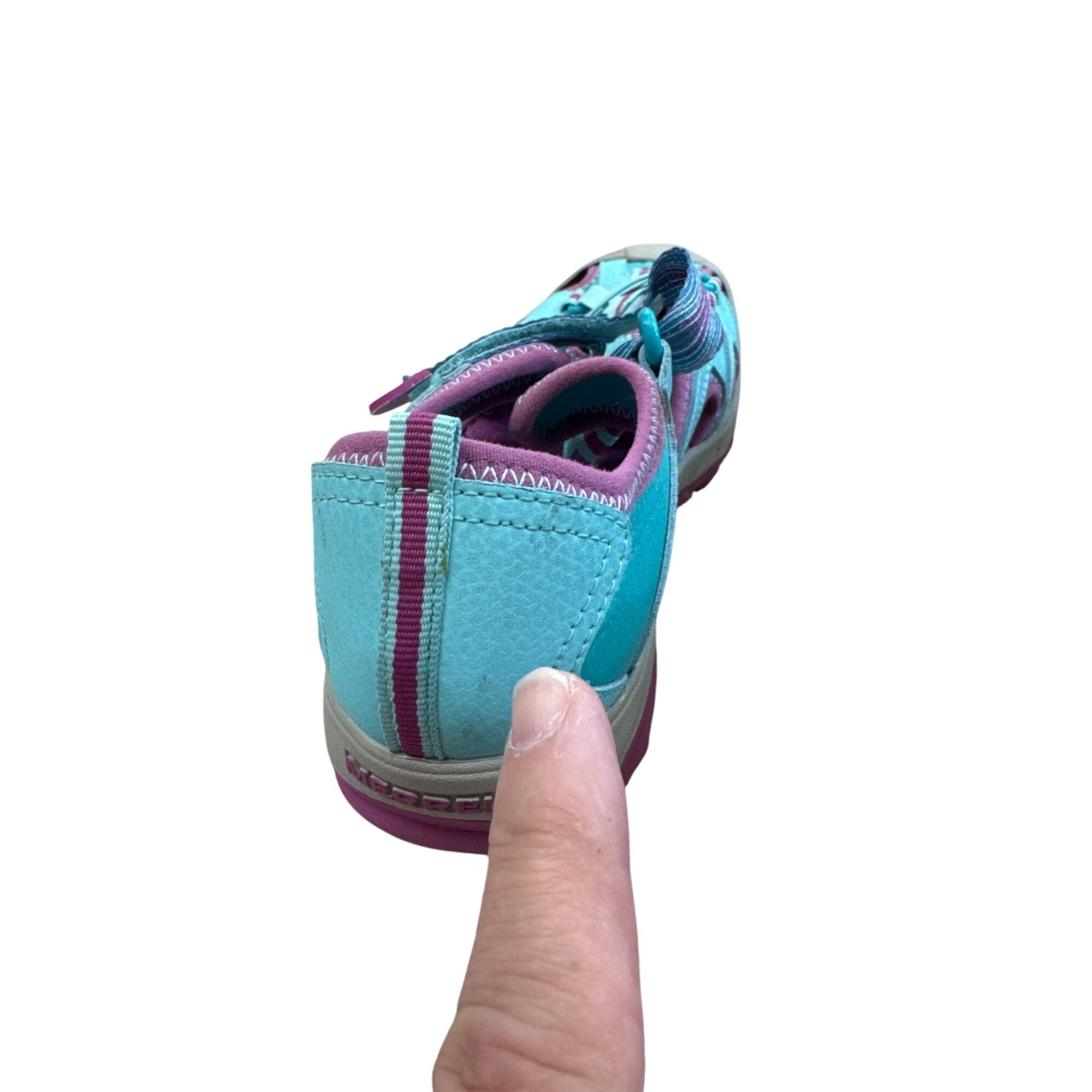 Merrell Merrell Hydro Womens Aqua Pink Hiking Water Sandals Size 6 S Size US 6 / IT 36 - 7 Thumbnail
