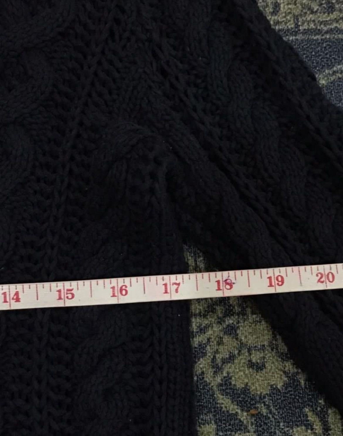 Polo Ralph Lauren × Ralph Lauren × Vintage Polo Ralph Lauren Cable Knit Shawl Cardigan Size S / US 4 / IT 40 - 5 Thumbnail