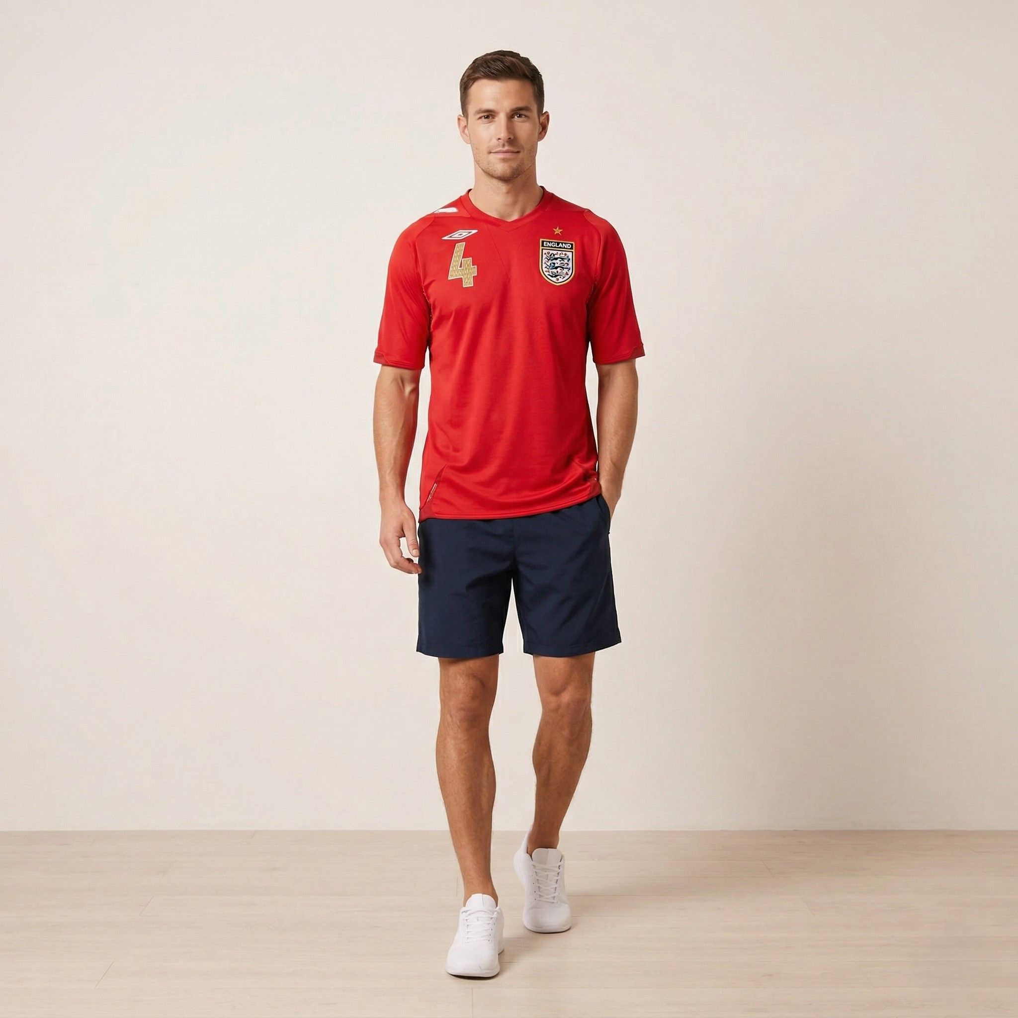 Umbro Umbro Men M Shirt Red England National 6259 Size US M / EU 48-50 / 2 - 1 Thumbnail
