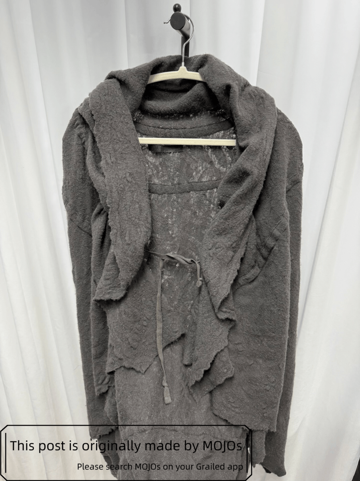 Julius Julius 7 Distressed Cape Scarf Size US M / EU 48-50 / 2 - 5 Thumbnail
