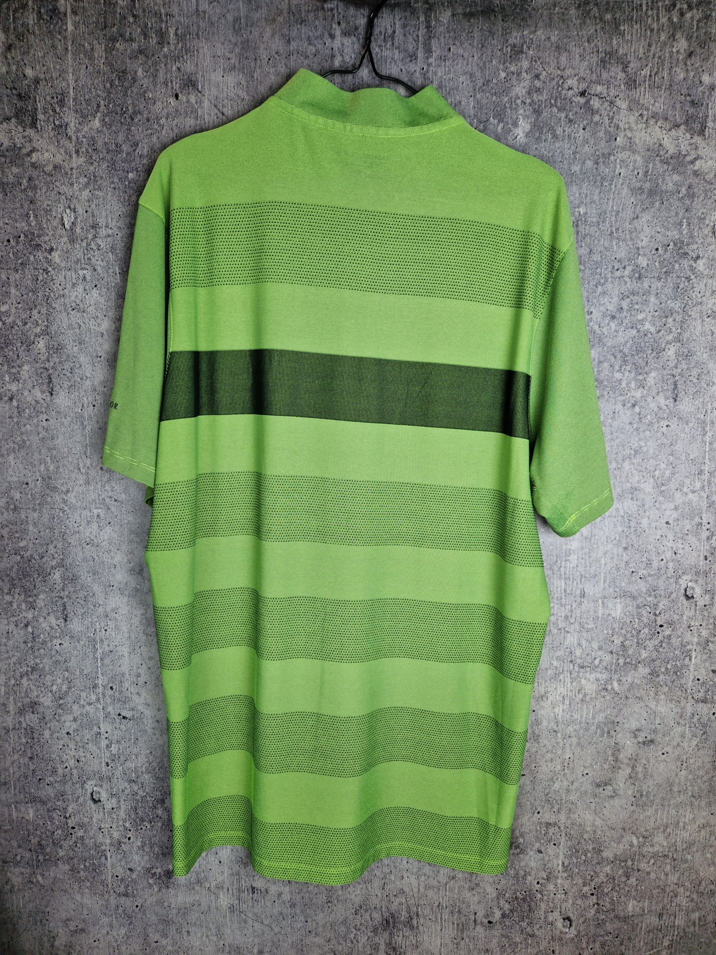 Nike Nike Golf Modern Fit Fly Swing Block Striped Polo Size US XL / EU 56 / 4 - 11 Thumbnail