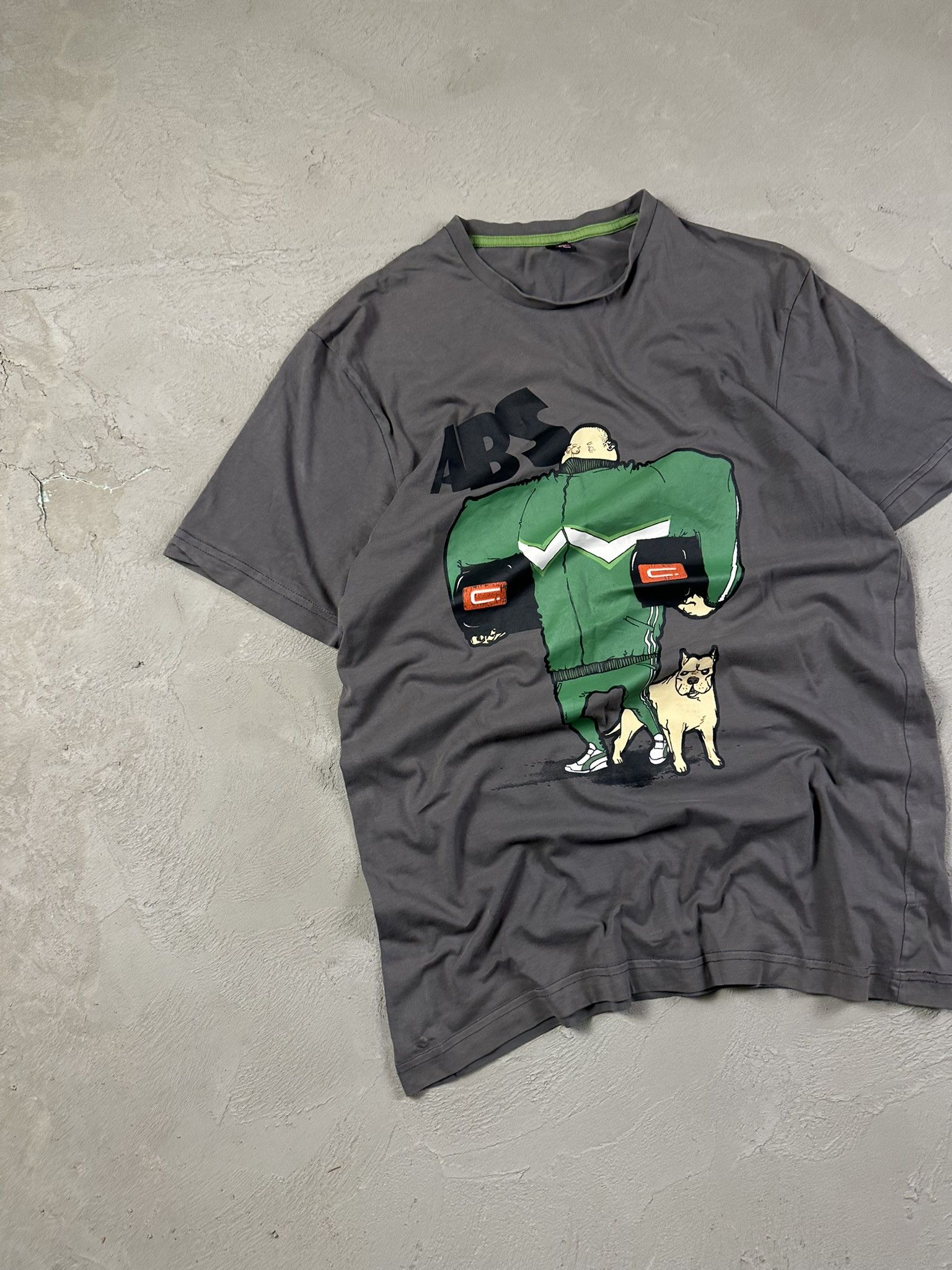 Vintage Vintage Y2k JNCO Style Abs Gangsta T-shirt 00s Size US L / EU 52-54 / 3 - 2 Thumbnail