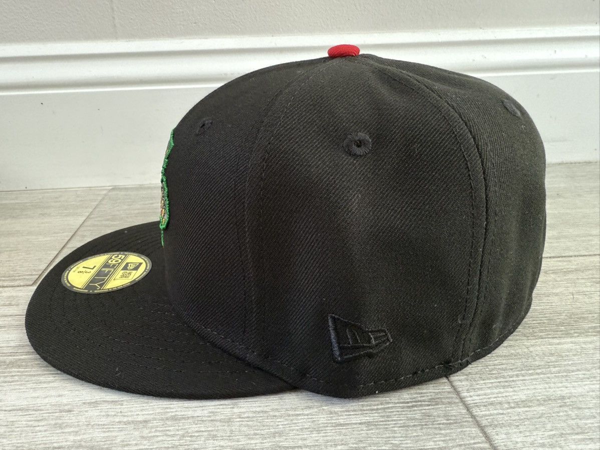 New Era Florida Panthers New Era 20 Years Black Green Fitted 7 3/8 Size ONE SIZE - 4 Thumbnail