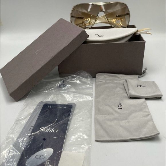 Vintage Dior GAUCHO Extra Large Wrap Galliano Sunglasses