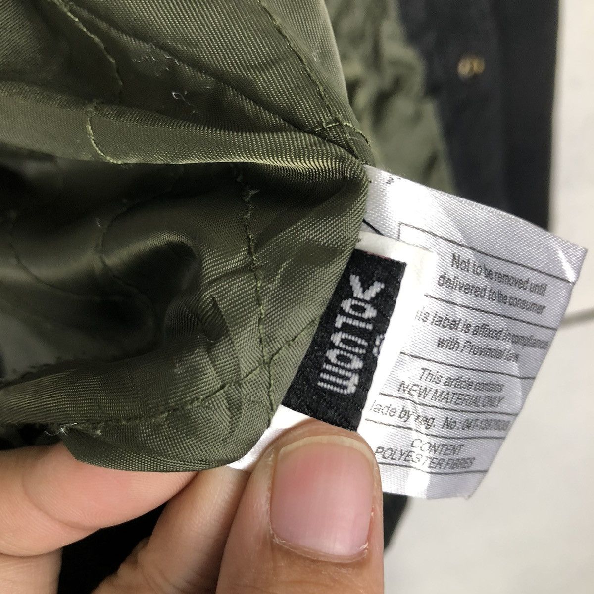Japanese Brand 📌VINTAGE BIKER WOOL JACKET VOLCOM CARGO POCKET Size US M / EU 48-50 / 2 - 23 Thumbnail