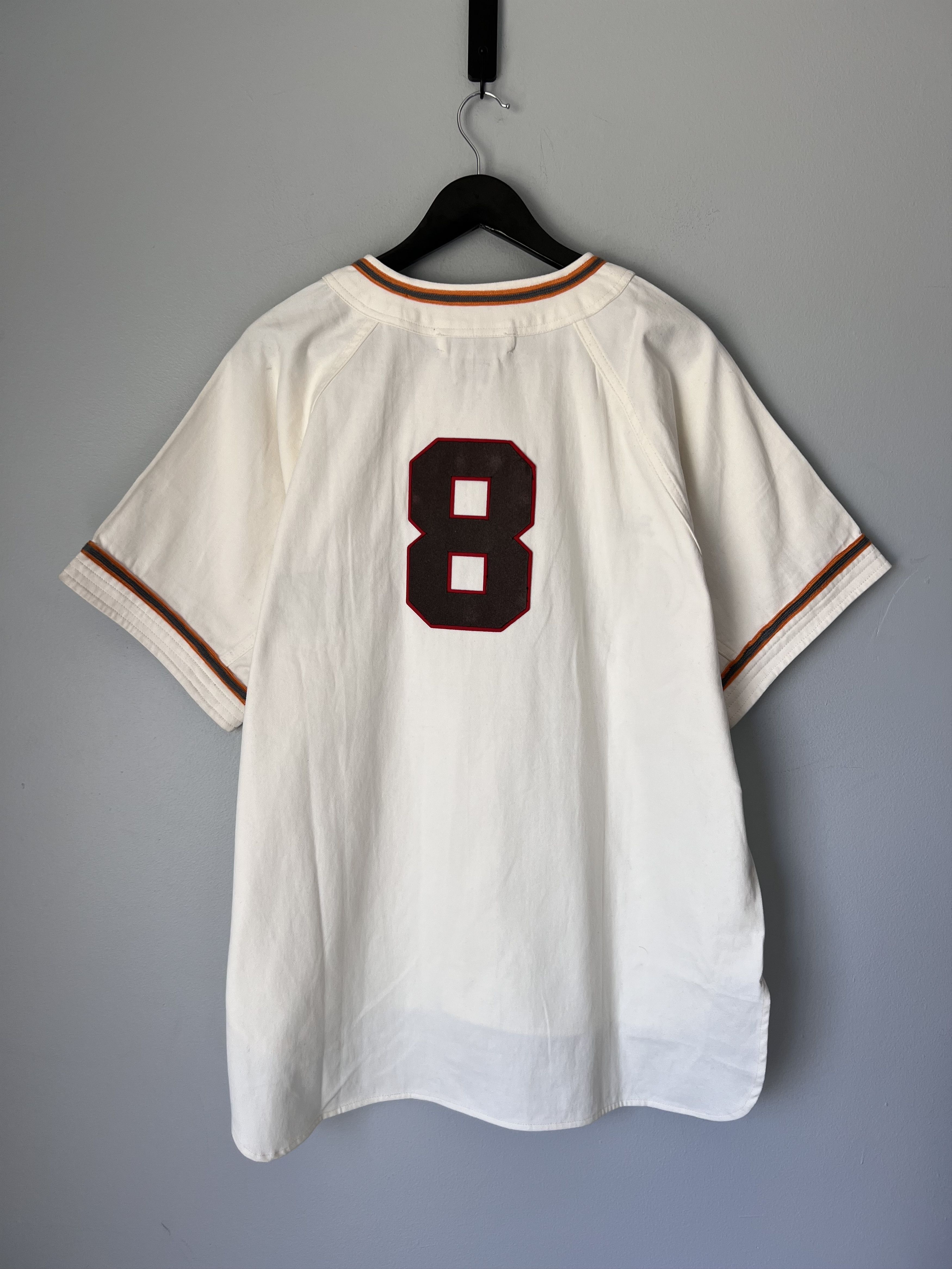 Bode Bode Baseball Shirt in White Size US L / EU 52-54 / 3 - 5 Thumbnail