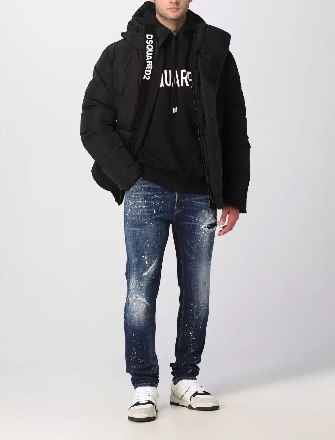 Dsquared2 DSQUARED2 LOGO ZIP PUFFER Size US M / EU 48-50 / 2 - 4 Thumbnail