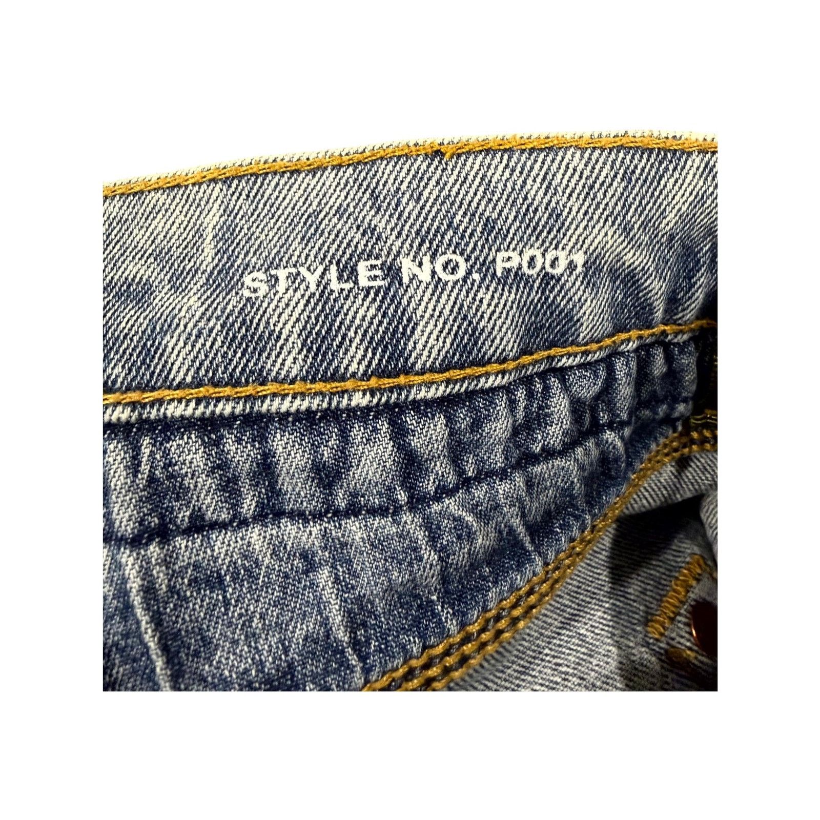 Purple Brand Purple Brand Reworked Light Wash Jeans Size US 31 - 6 Thumbnail