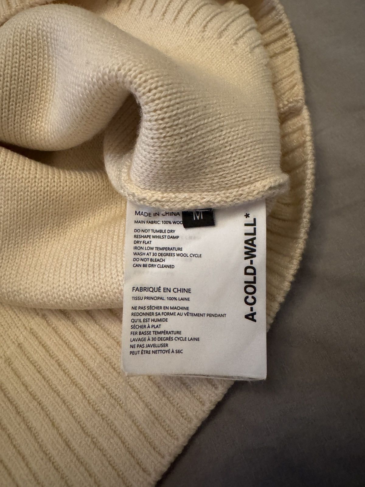 A-COLD-WALL* Yellow Gradient Knit Size US M / EU 48-50 / 2 - 7 Thumbnail