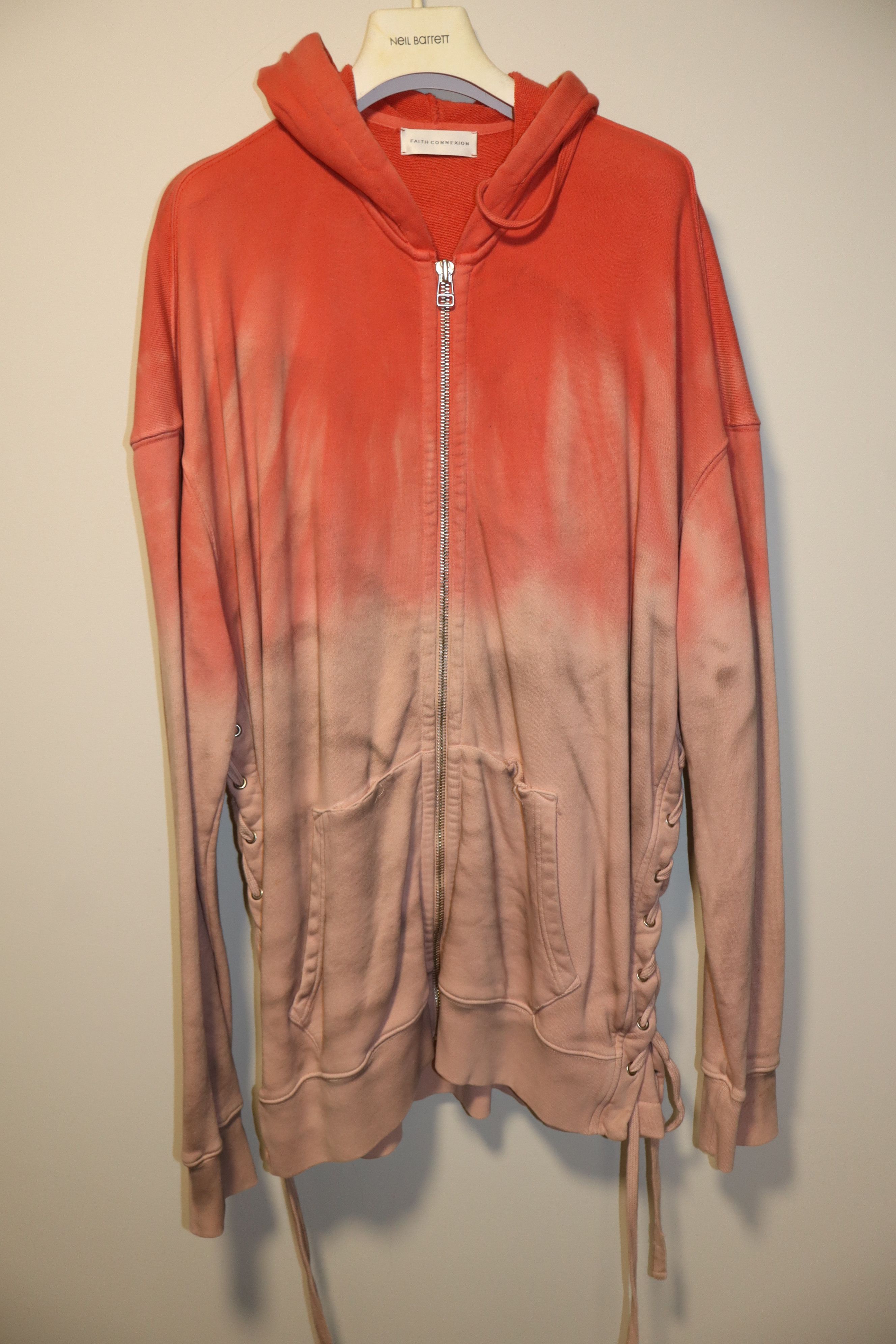 Faith Connexion Tie dye destroy hoodie Size US M / EU 48-50 / 2 - 1 Thumbnail