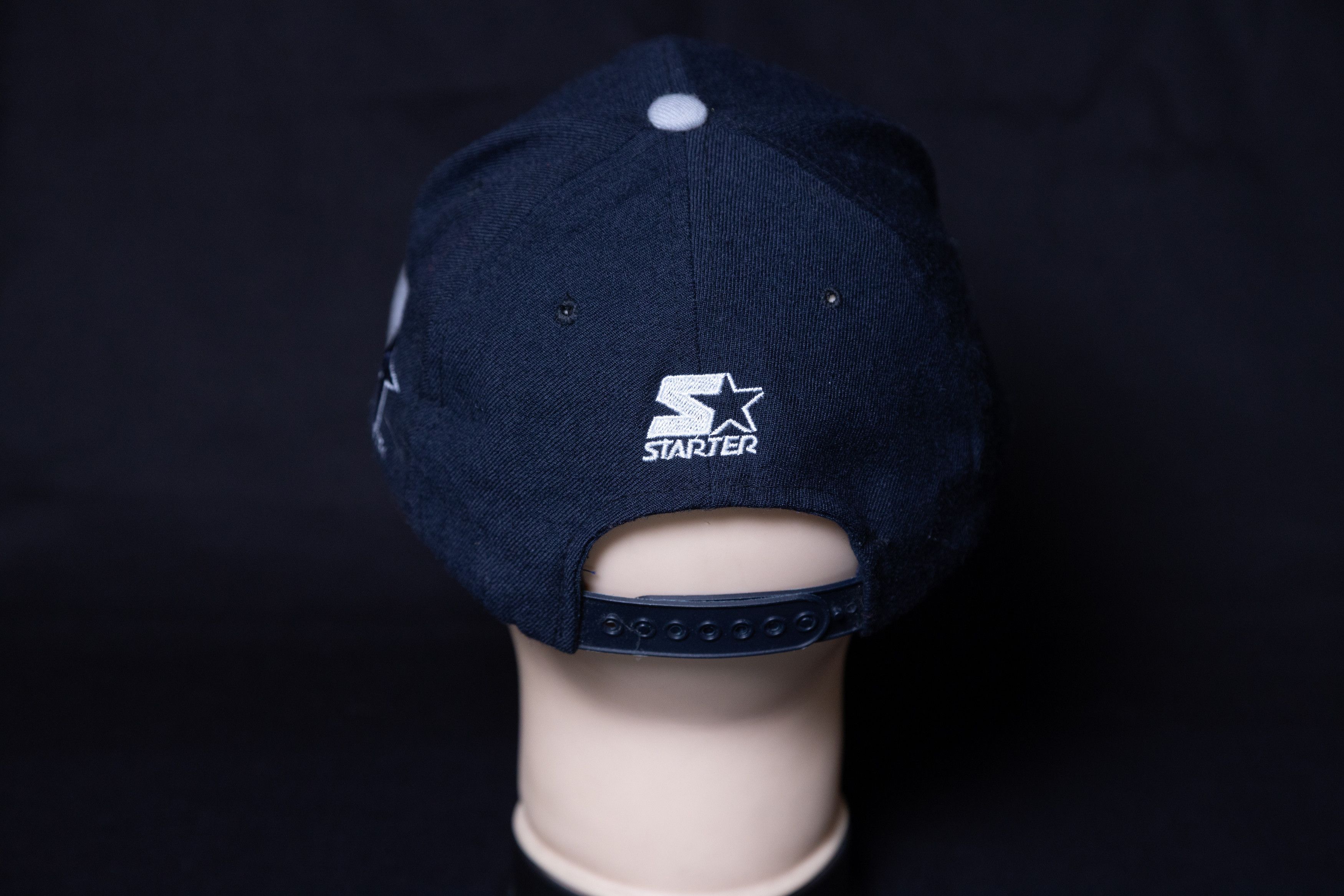 NHL Vintage 90s Starter Dallas Cowboys Shockwave Snapback Hat Size ONE SIZE - 4 Thumbnail