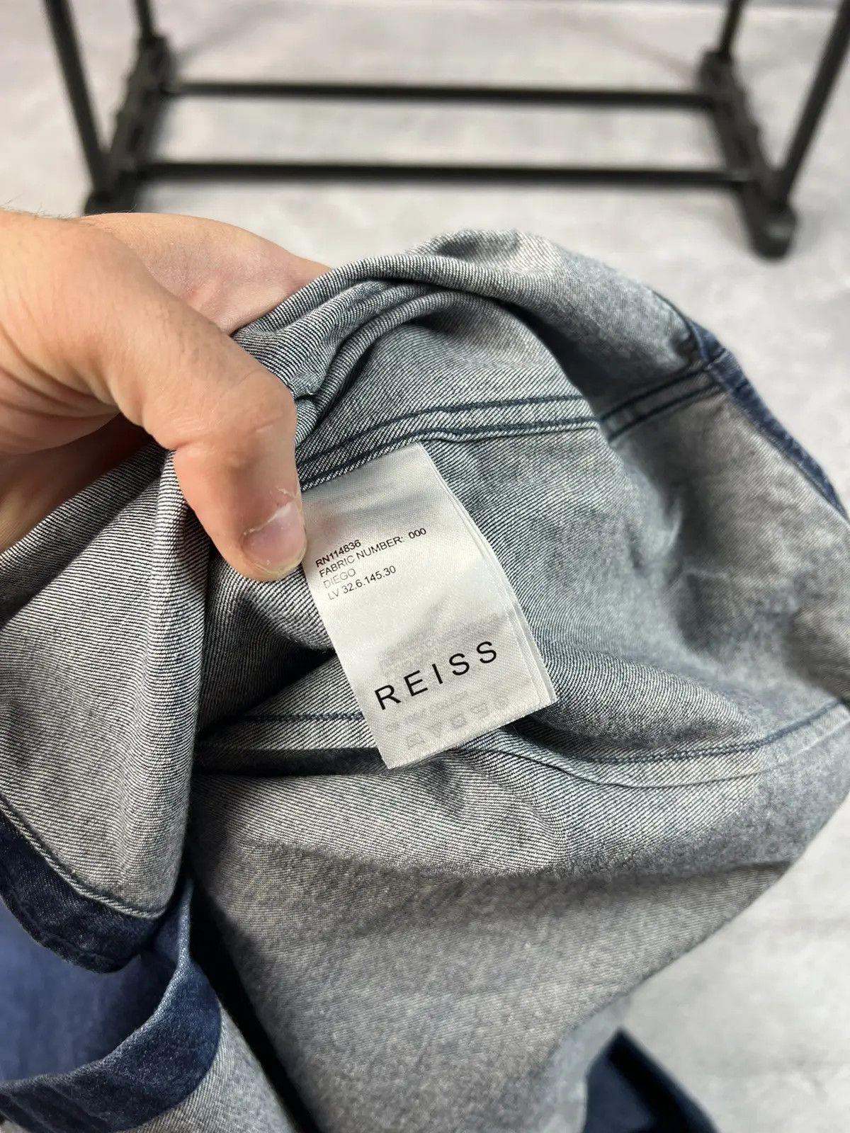 Reiss Reiss long sleeve cotton shirt Size US S / EU 44-46 / 1 - 8 Thumbnail