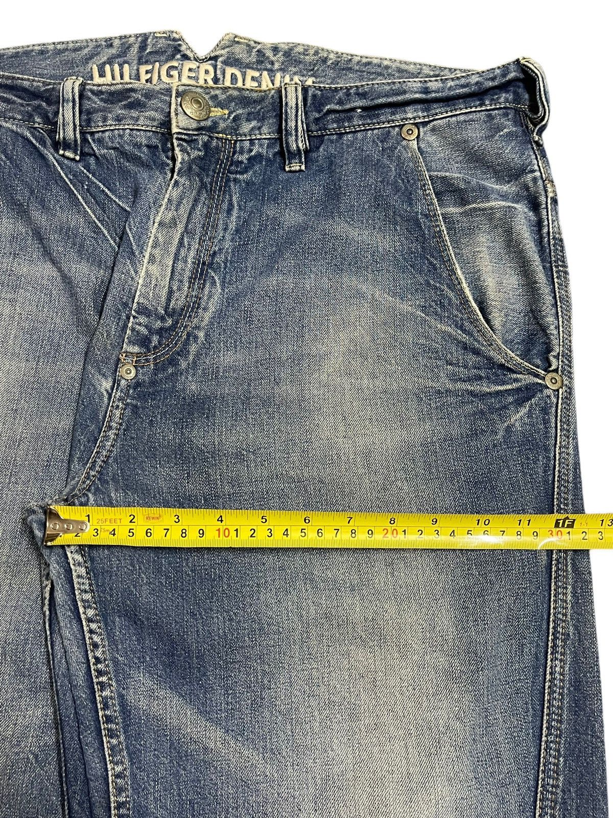 JNCO Vintage Japanese Brand Blue Wash Hip Hop Style Baggy Jeans Size US 36 / EU 52 - 16 Thumbnail
